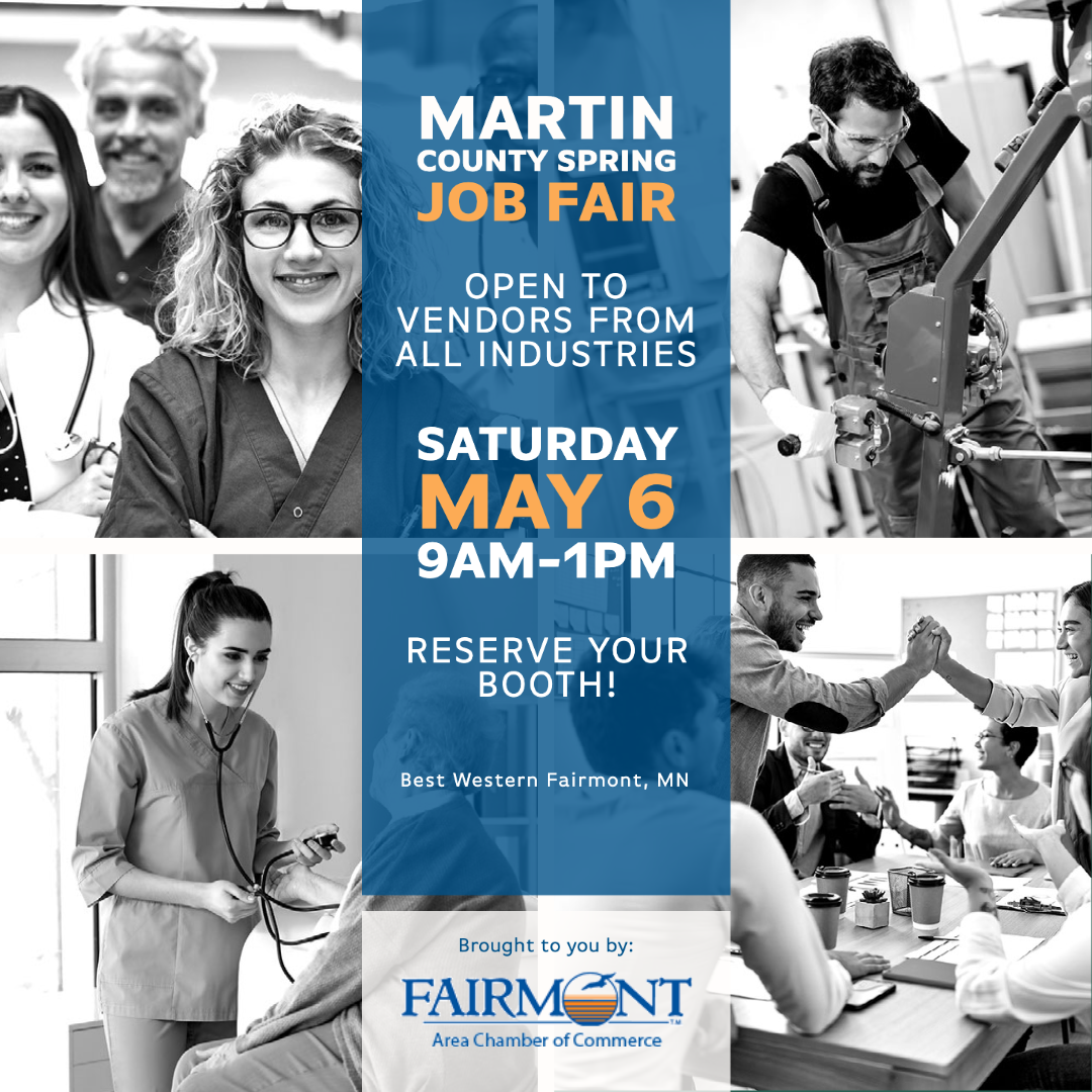 Martin County Job Fair - Fairmont MN Area Chamber